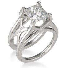 Calatrava Engagement Ring