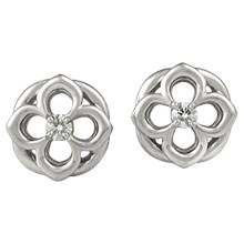 Clover Window Earrings