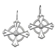 Coptic Cross Earrings
