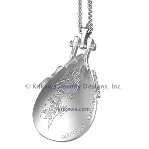 Designer Mokume Locket