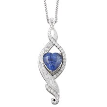 Mokume Ribbon Pendant