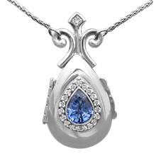 Something Blue Locket