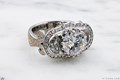 Queen of Everything, Art Deco-Inspired Engagement Ring