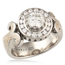 Queen of One Engagement Ring