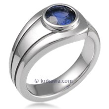 Modern Embrace Engagement Ring 