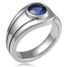 Modern Embrace Engagement Ring