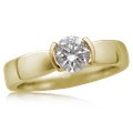 Modern Taper Engagement Ring