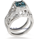 Belle Époque Scaffolding Engagement Ring