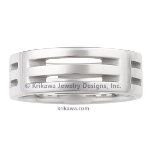 Post Modern Wedding Band