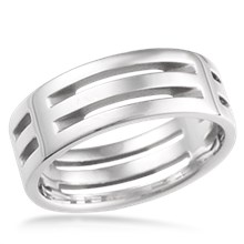 Post Modern Wedding Band