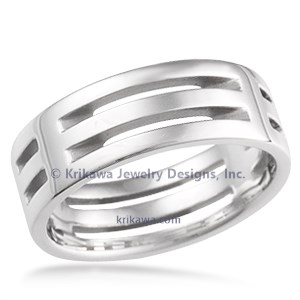 Post Modern Wedding Band