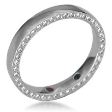 Modern Diamond Eternity Band