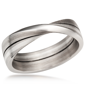 Mobius Strip Wedding Band