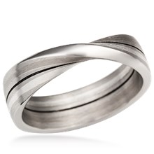 Mobius Strip Wedding Band