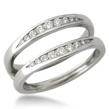Channel Set Diamond Enhancer 0.30ctw