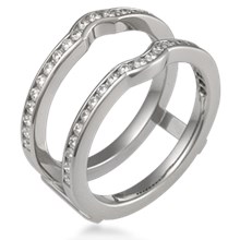 Channel Set Diamond Enhancer 0.44ctw