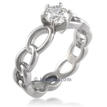 Eternal Chain Engagement Ring 