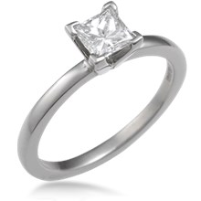 Modern Prong Setting Engagement Ring