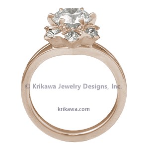 Artistic Unique Engagement Ring