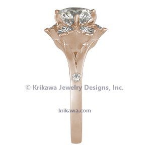 Artistic Unique Engagement Ring