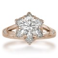 Artistic Unique Engagement Ring