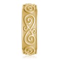 Contemporary Infinity Wedding Band