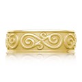 Contemporary Infinity Wedding Band