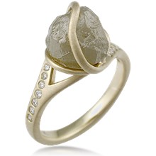 Diamond Orbit Engagement Ring