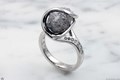 Diamond Orbit Engagement Ring