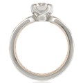 Infinity Symbol Engagement Ring 