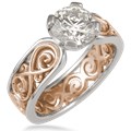 Infinity Symbol Engagement Ring 