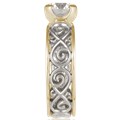 Infinity Symbol Engagement Ring 