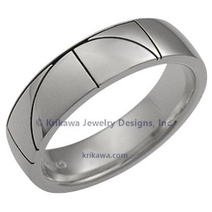 Unique Symbol Wedding Band