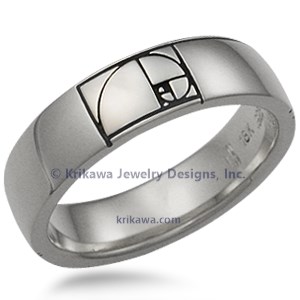 Unique Symbol Wedding Band