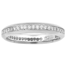 Juicy Diamond Pave Wedding Band - top view