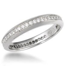 Juicy Diamond Pave Wedding Band
