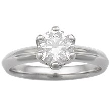 Satellite Engagement Ring - top view