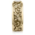 Western Floral Diamond Ring