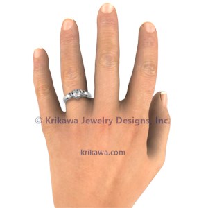 Unique Claddagh Engagement Ring