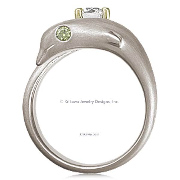 Dolphin Engagement Ring