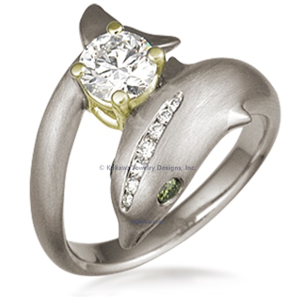 Dolphin Engagement Ring