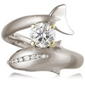 Dolphin Engagement Ring