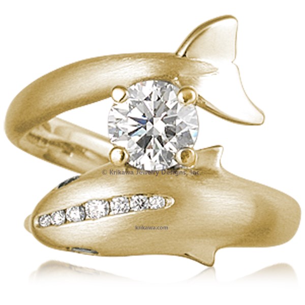 Dolphin Engagement Ring