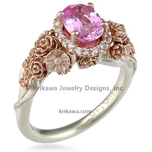Flower Bouquet Engagement Ring