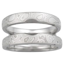Carved Branch Mokume Enhancer - top view