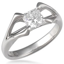Space Princess Engagement Ring