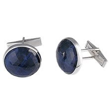 Unique Gemstone Cufflinks