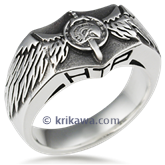Wing Signet Ring