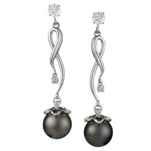 Pearl&  Vine Earrings