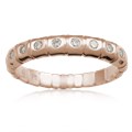 Dragonfly Wedding Band with Diamonds